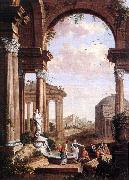 Landscape with Roman Ruins COCK, Paul de